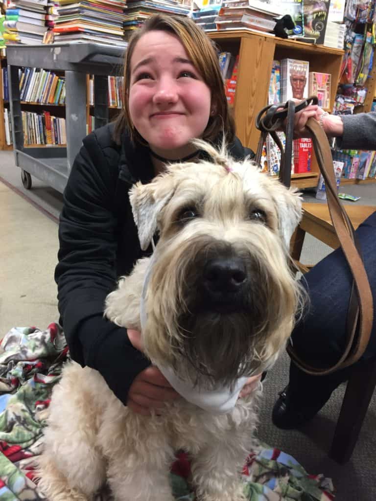 Reading Dog 1