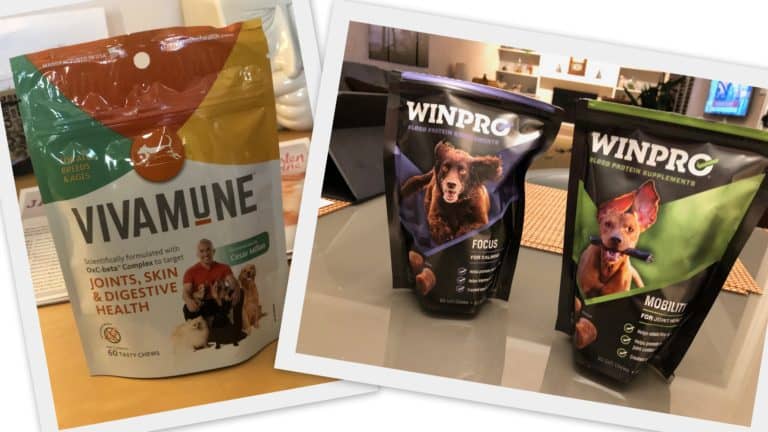 PRODUCT REVIEW: Dog supplements Vivamune and WINPRO